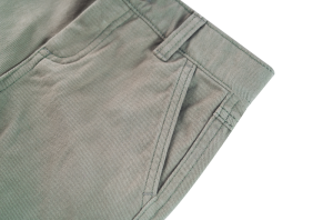 Broek katoen light kaki