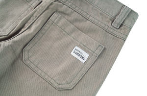 Broek katoen light kaki