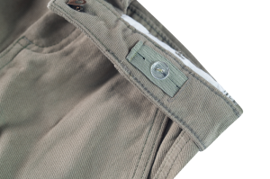 Broek katoen light kaki