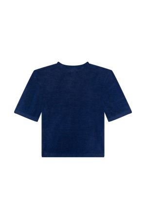 Pull km zachte stof navy