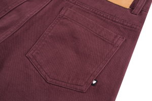 Broek balloon fit dark bordeaux