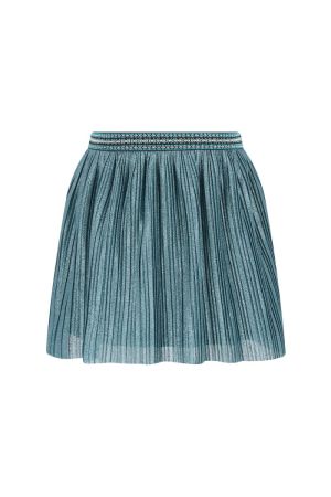 Rok plisse glitter aqua