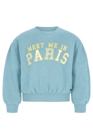 Sweater Paris aqua