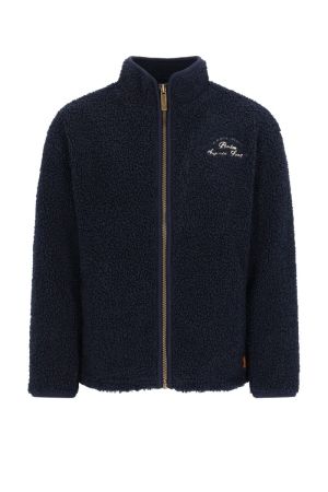Sweater gilet teddy navy