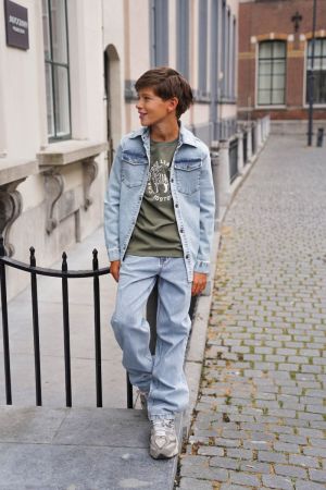 Jeans straight lt denim
