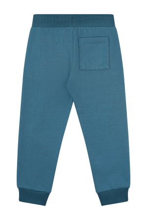 Broek sweaterstof dark teal