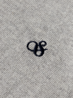 Pull ronde hals logo 030